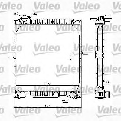 VALEO Vízhűtő 732986_VALEO