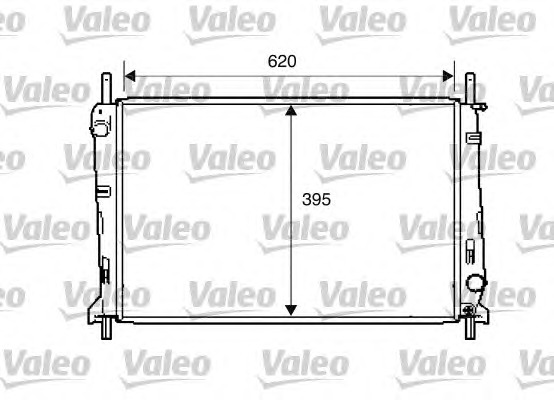 VALEO Vízhűtő 734303_VALEO