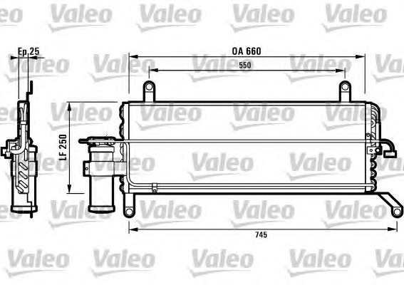 VALEO Klímahűtő T876R_VALEO