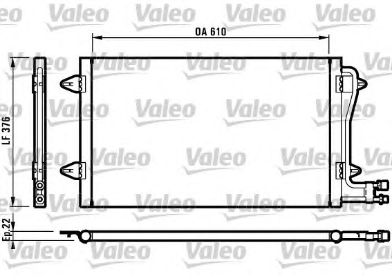 VALEO Klímahűtő T942R_VALEO