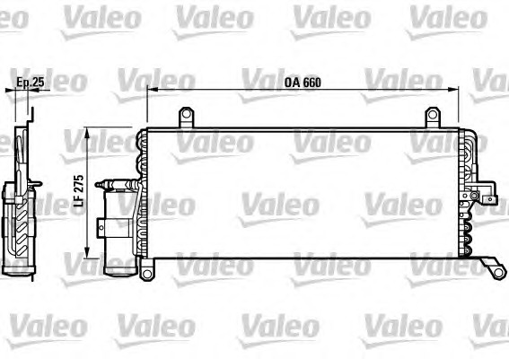 VALEO Klímahűtő T957R_VALEO