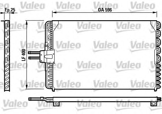 VALEO Klímahűtő T962R_VALEO