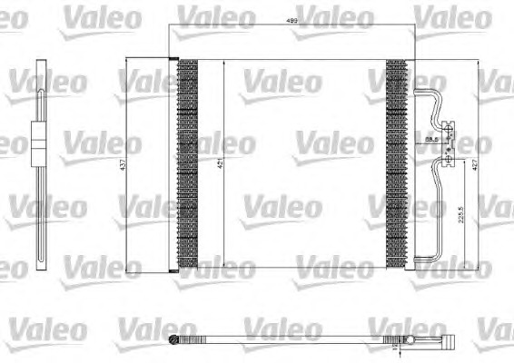 VALEO Klímahűtő 817406_VALEO