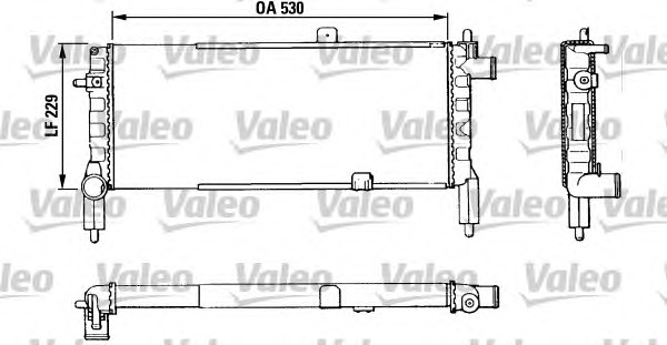 VALEO Vízhűtő 883920_VALEO