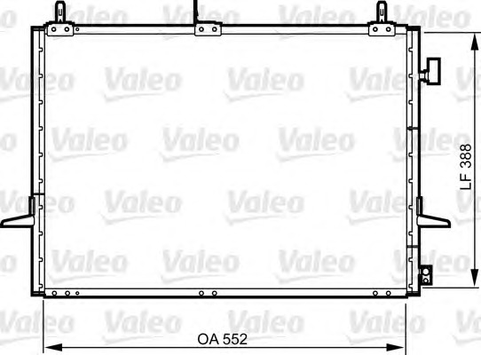 VALEO Klímahűtő 814289_VALEO