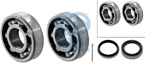 RUVILLE Kerékcsapágy készlet 7906RUV