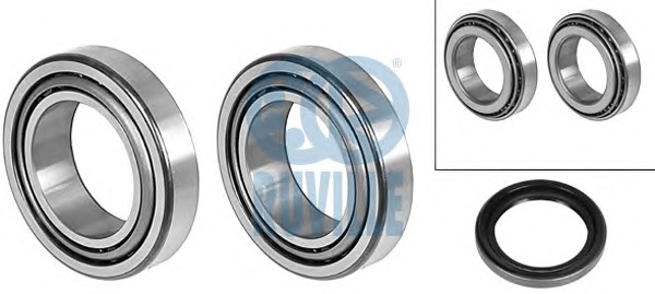 RUVILLE Kerékcsapágy készlet 7702RUV