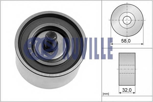 RUVILLE Vezetőgörgő, vezérműszíj 58409RUV