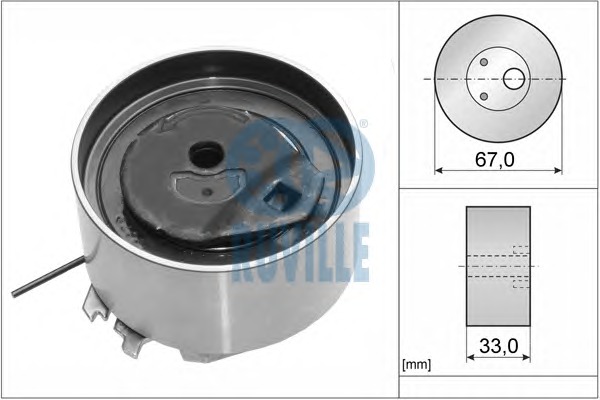 RUVILLE Feszítőgörgő, vezérműszíj 58619RUV