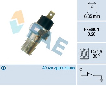 FAE Olajnyomás kapcsoló 12020_FAE