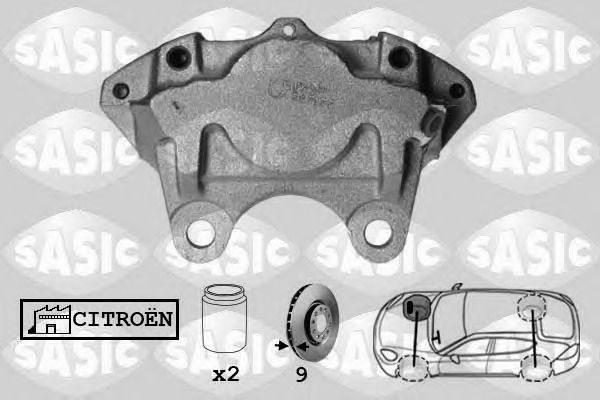 SASIC Féknyereg SCA0123_SAS