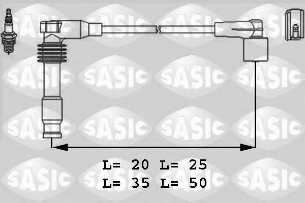 SASIC Gyújtókábel készlet 9286022_SAS