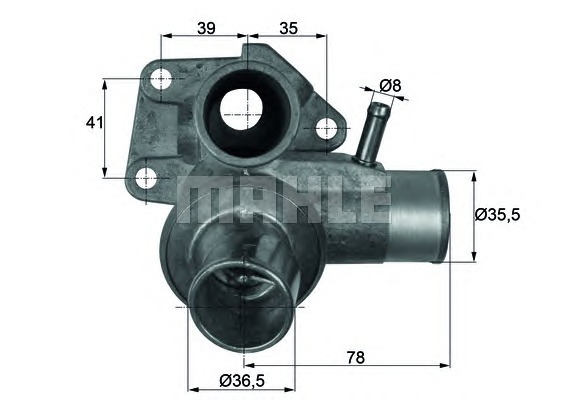 MAHLE Termosztát TI6385D_MAHLE