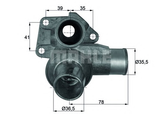 MAHLE Termosztát TI7485D_MAHLE