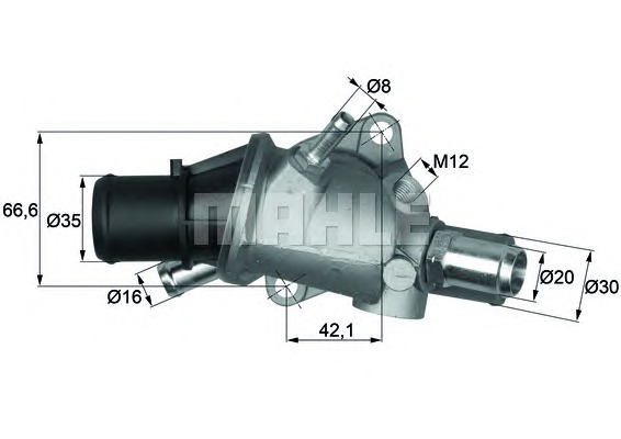 MAHLE Termosztát TI8983_MAHLE