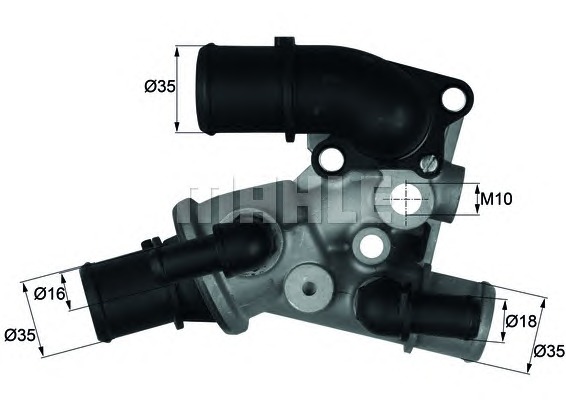 MAHLE Termosztát TI9280D_MAHLE