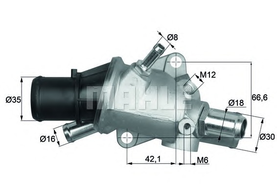 MAHLE Termosztát TI12688_MAHLE