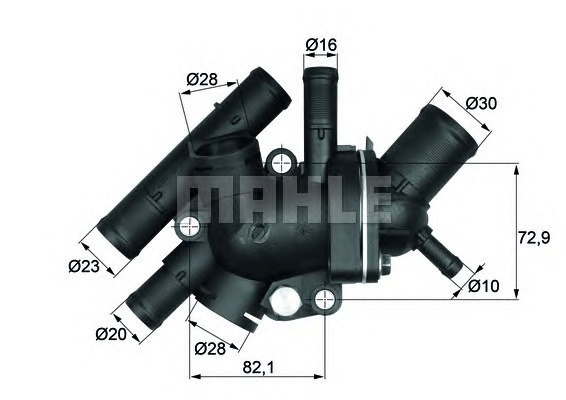 MAHLE Termosztát TI13488_MAHLE