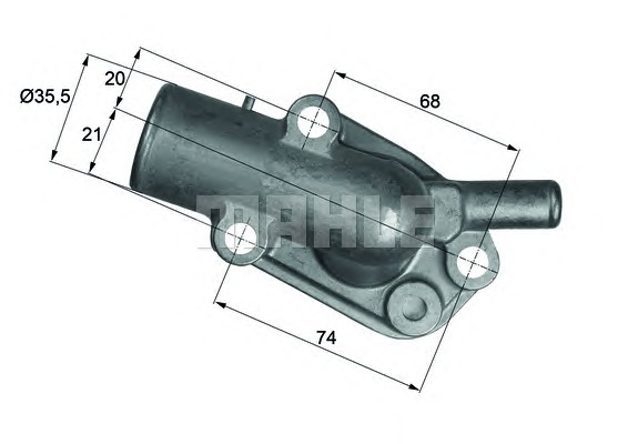 MAHLE Termosztát TI18887D_MAHLE