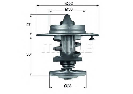 MAHLE Termosztát TX3988_MAHLE