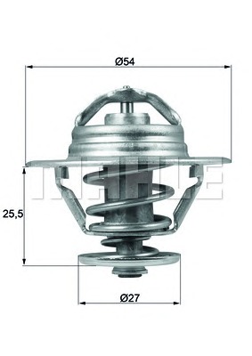 MAHLE Termosztát TX9286D_MAHLE