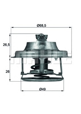 MAHLE Termosztát TX10282D_MAHLE