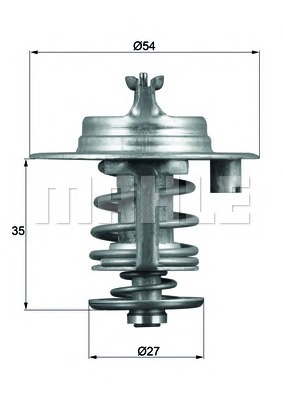 MAHLE Termosztát TX9683D_MAHLE