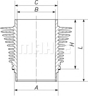 MAHLE Hengerpersely 503WR10_MAHLE