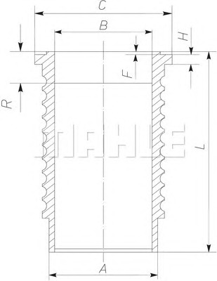 MAHLE Hengerpersely 061WN17_MAHLE