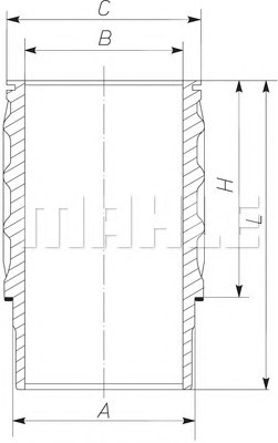 MAHLE Hengerpersely 061WN26_MAHLE