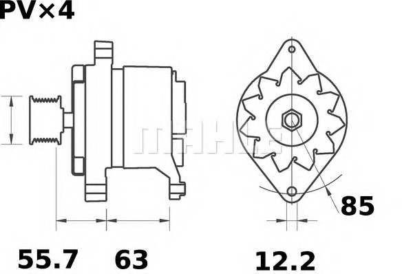 MAHLE Generátor MG595_MAHLE