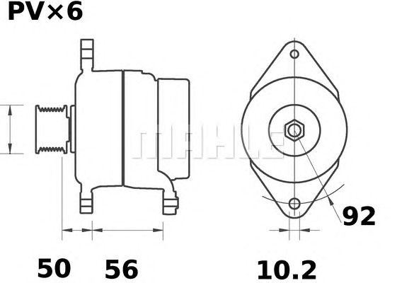 MAHLE Generátor MG495_MAHLE