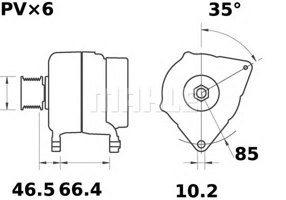 MAHLE Generátor MG325_MAHLE