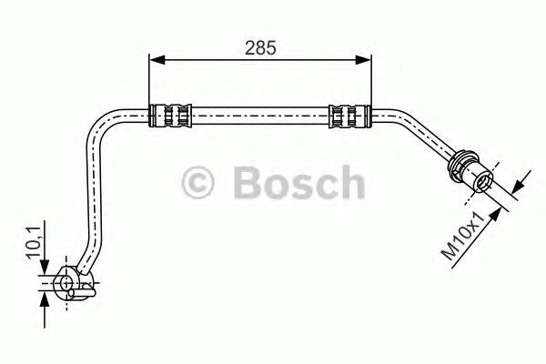 BOSCH Gumifékcső 1987476513_BOSCH