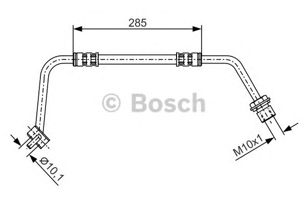 BOSCH Gumifékcső 1987476514_BOSCH