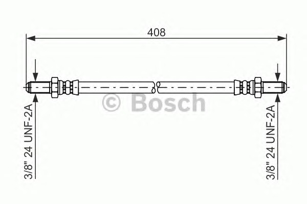 BOSCH Gumifékcső 1987476579_BOSCH