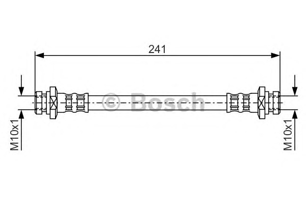 BOSCH Gumifékcső 1987476738_BOSCH