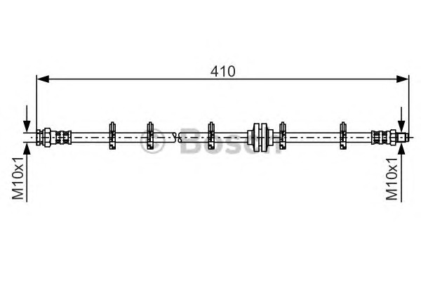 BOSCH Gumifékcső 1987481335_BOSCH