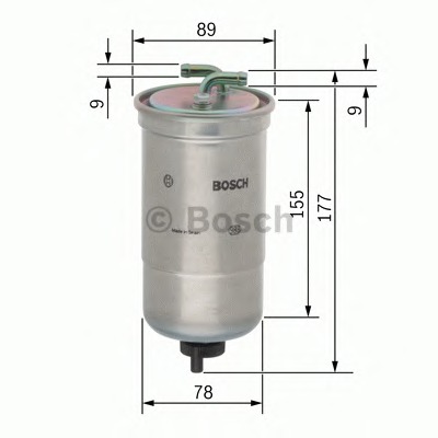 BOSCH Üzemanyagszűrő 0450906440_BOSCH