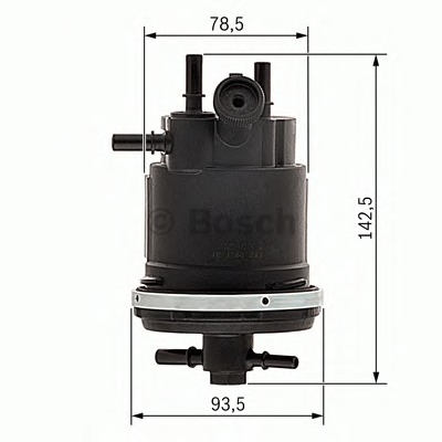 BOSCH Üzemanyagszűrő 0450907001_BOSCH