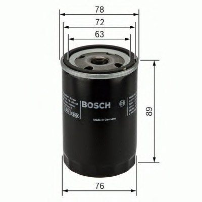 BOSCH Olajszűrő 0451103110_BOSCH