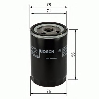 BOSCH Olajszűrő 0451103235_BOSCH