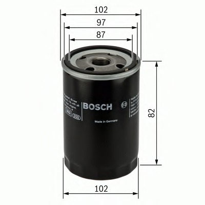 BOSCH Olajszűrő 0451103270_BOSCH