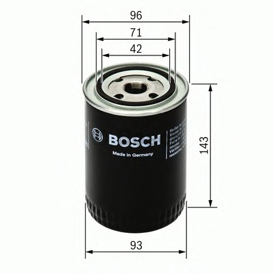 BOSCH Olajszűrő 0451203236_BOSCH