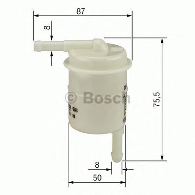 BOSCH Üzemanyagszűrő 0986450030_BOSCH