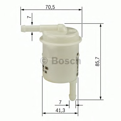 BOSCH Üzemanyagszűrő 0986450138_BOSCH