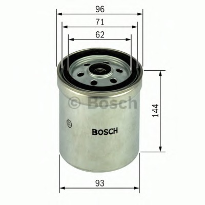 BOSCH Üzemanyagszűrő 1457434419_BOSCH