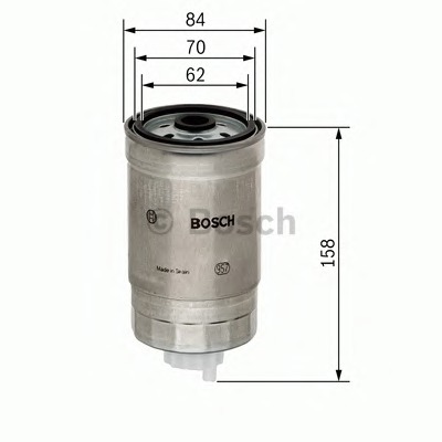 BOSCH Üzemanyagszűrő 1457434458_BOSCH