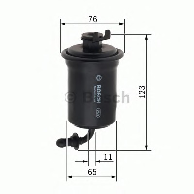 BOSCH Üzemanyagszűrő F026403001_BOSCH