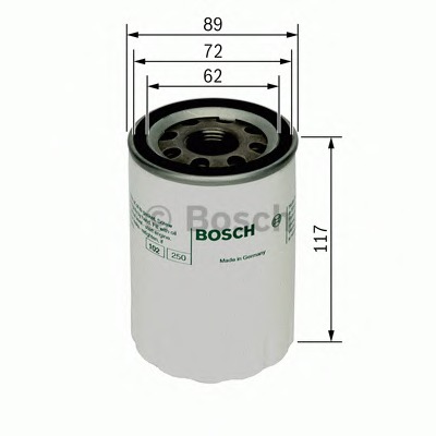 BOSCH Olajszűrő F026407018_BOSCH